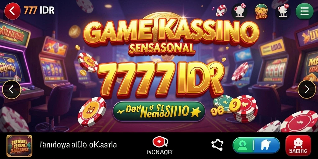 Tampilan gameplay 777IDR yang menarik dengan fitur kasino yang seru.
