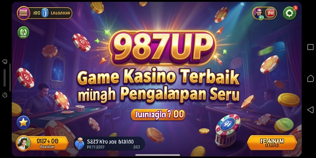 Gameplay seru di 987UP, menjadikan pengalaman kasino lebih hidup.