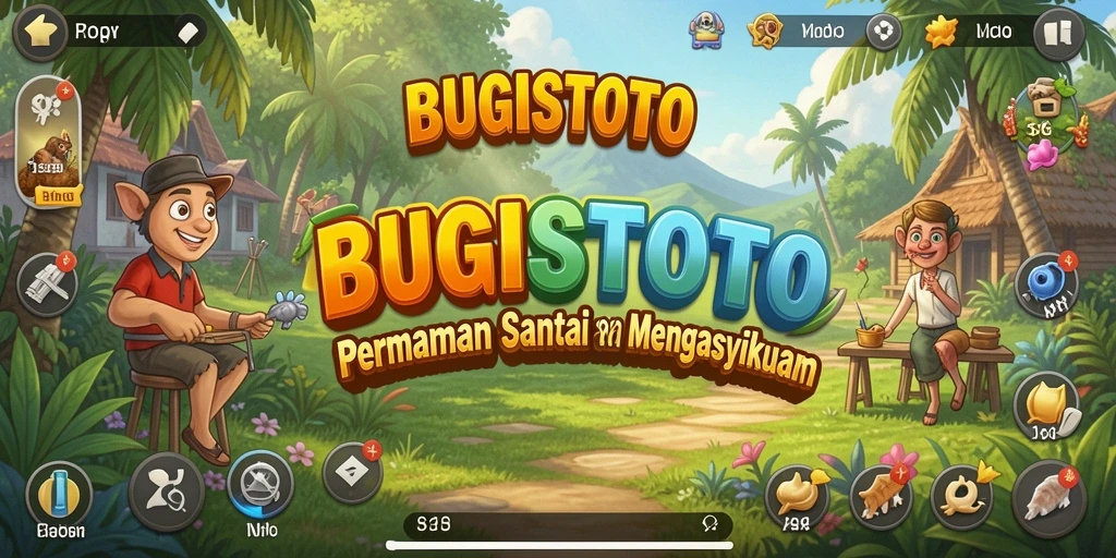 Tangkapan layar BUGISTOTO menampilkan petualangan seru dalam permainan Casual.