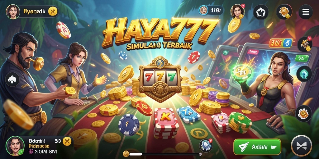 Screenshot HAYA777 menampilkan pengalaman gameplay simulasi yang seru.