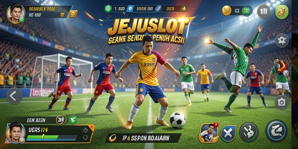 Tampilan gameplay JEJUSLOT yang mendebarkan dan penuh aksi.