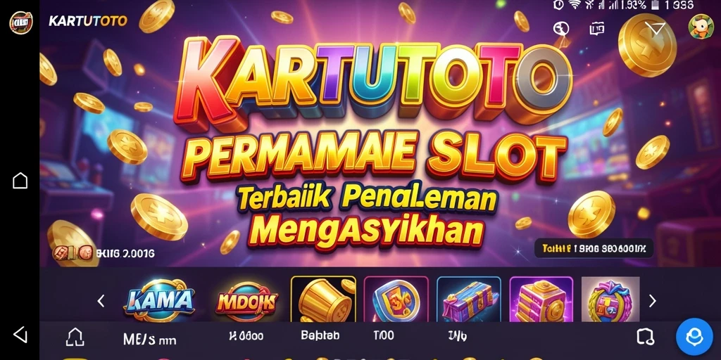 Tampilan menarik dari KARTUTOTO dengan gameplay slot yang seru.