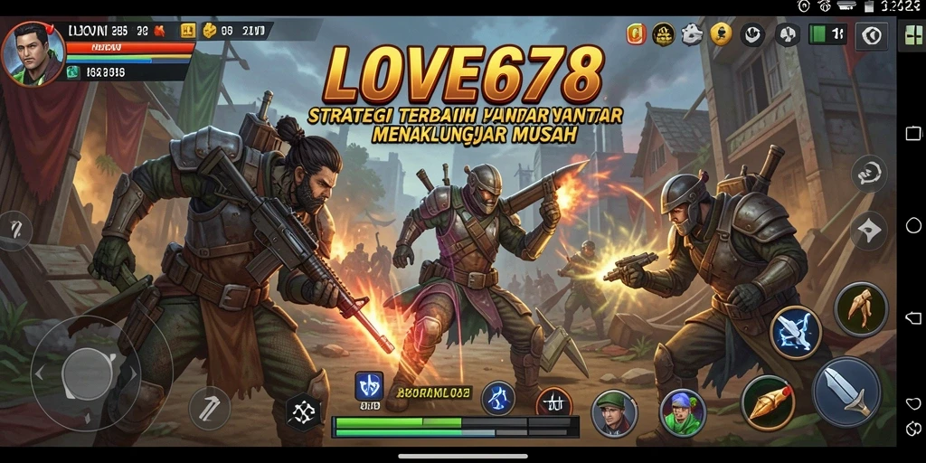 Tampilan gameplay LOVE678 yang menantang dan penuh strategi.