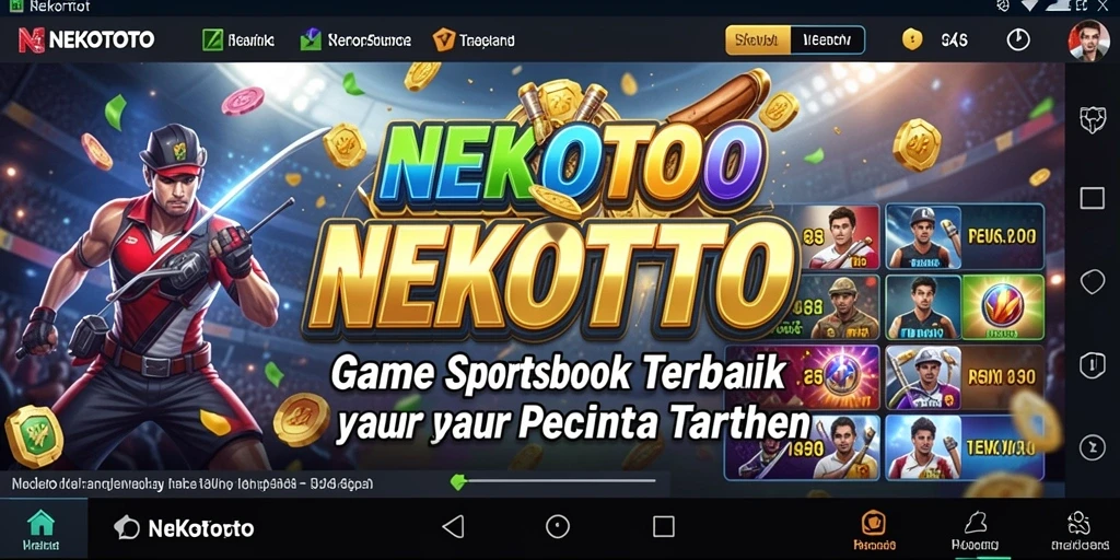 Screenshot NEKOTOTO menampilkan tampilan antarmuka taruhan yang menarik.