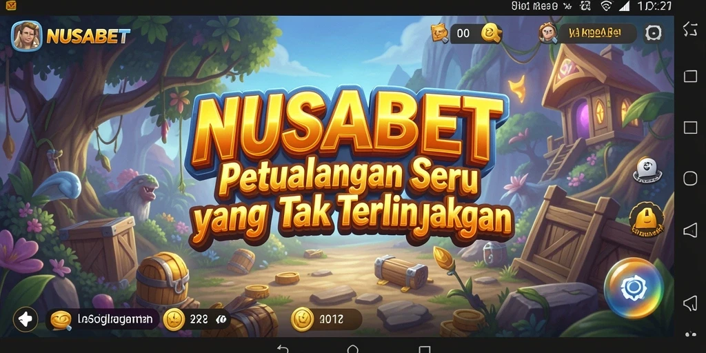 Tampilan gameplay NUSABET yang mendebarkan dan penuh aksi.