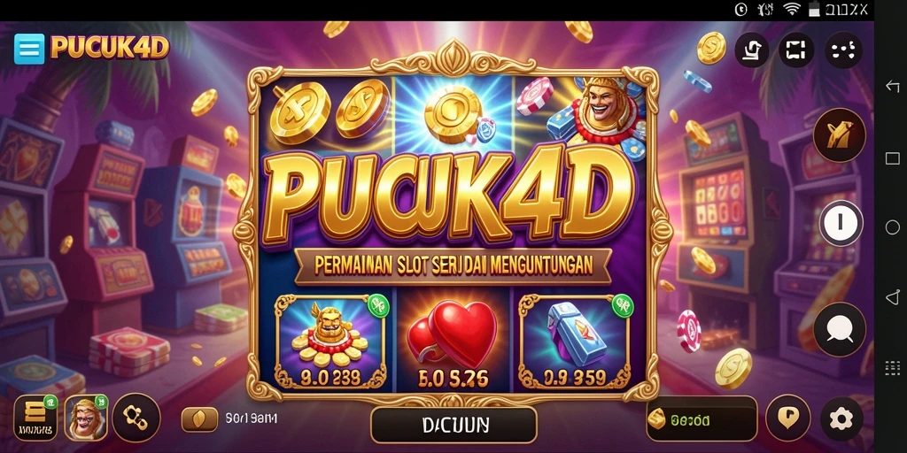 Tangkapan layar utama PUCUK4D menampilkan aksi gameplay Slot yang menarik.
