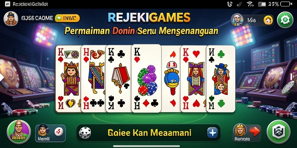 Gameplay menegangkan dalam REJEKIGAMES yang penuh aksi.