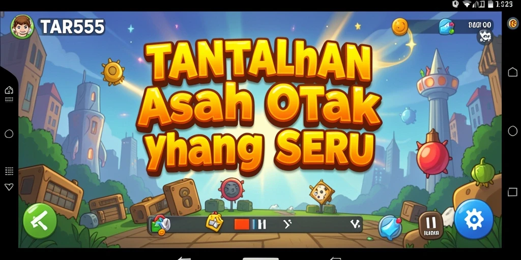 Tampilan gameplay TAR555 yang seru dan menantang.