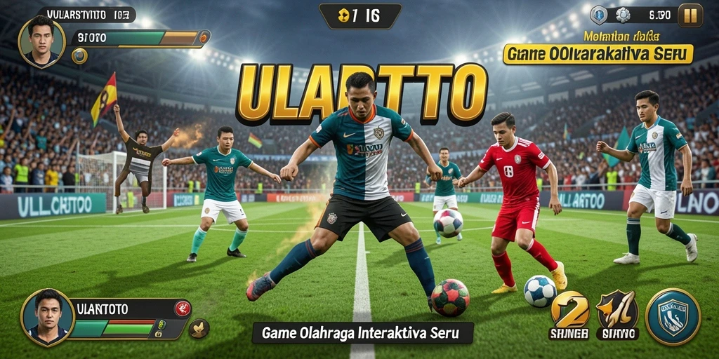 Screenshot ULARTOTO menampilkan gameplay olahraga yang seru dan interaktif.