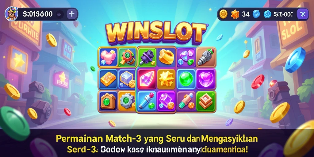 Screenshot yang menunjukkan gameplay seru dari WINSLOT.